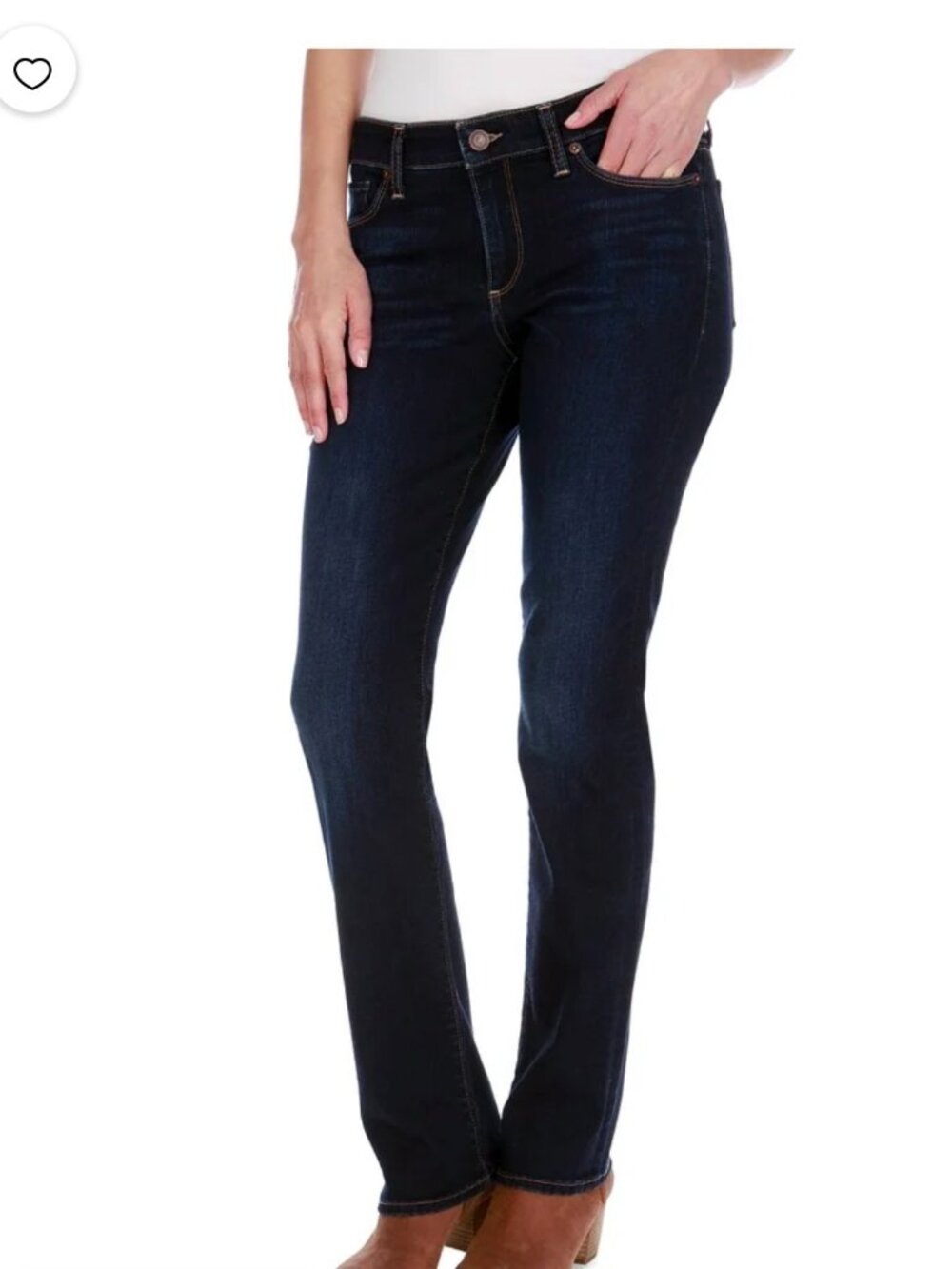 Lucky Brand Sweet N Straight Mid Rise Stretch Jeans, Size 6/28